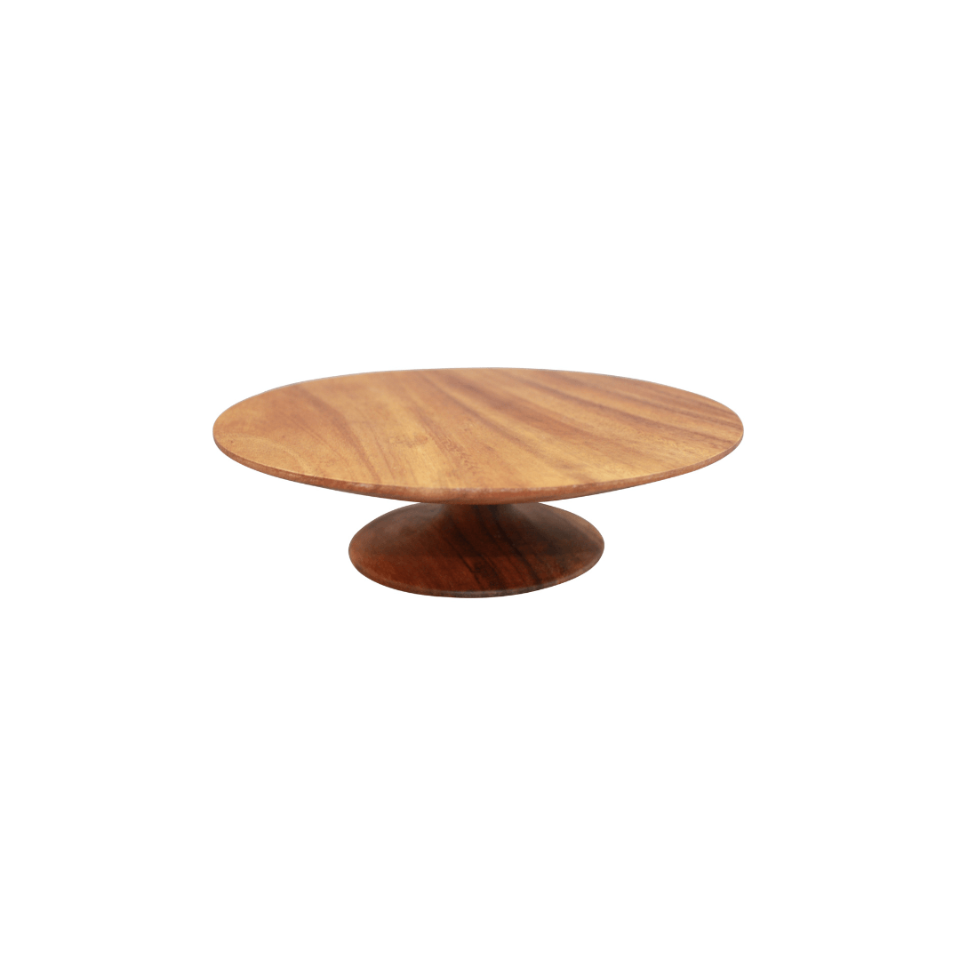 Acacia Round Cake Plate