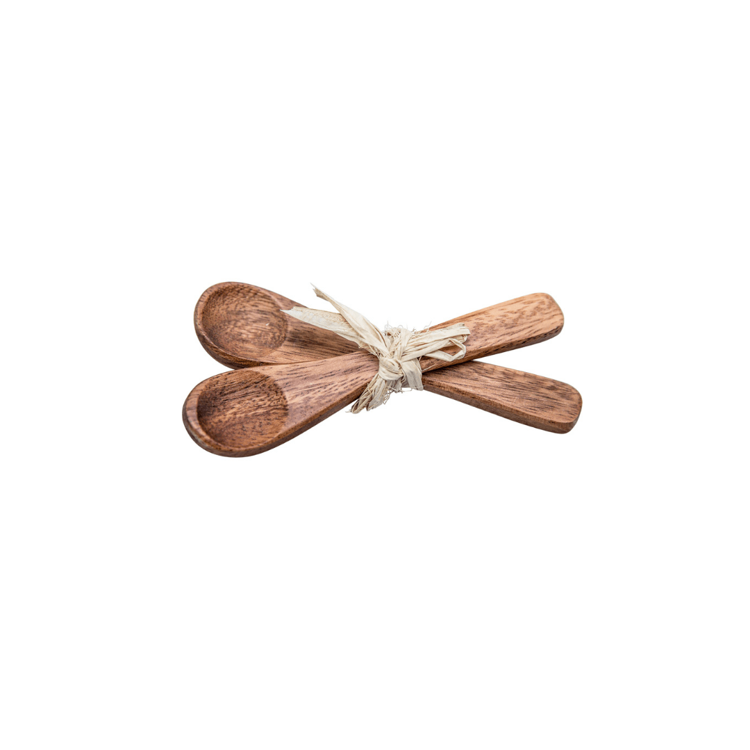 Acacia Mini Spoons (Set of 2)
