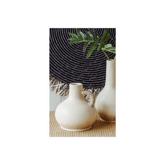 Brigs Short Terracotta Jug Vase