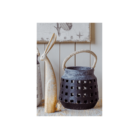 Kodra Short Terracotta Lantern