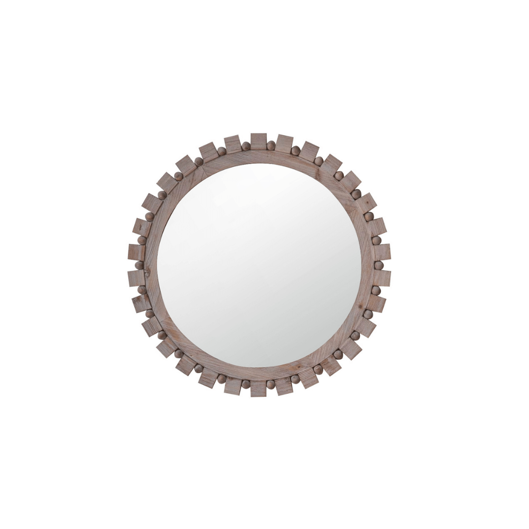 Cogla Wooden Wall Mirror