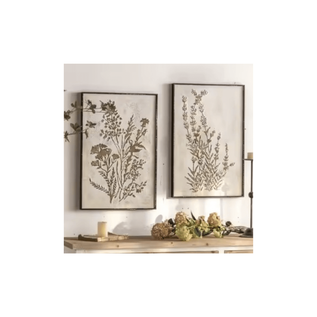 Wildflowers Rectangle Wall Art – V2
