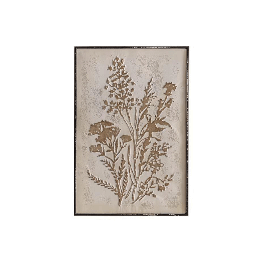 Wildflowers Rectangle Wall Art – V1