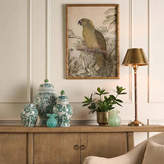 Jungle Parrot Wall Art A
