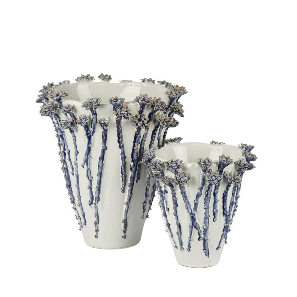 Jardin Vase Small Blue